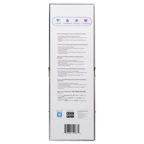 LOVENSE Domi 2 - smarter Massage-Vibrator (schwarz)