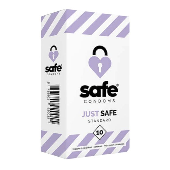 SAFE Just Safe - Standard Vanille Kondome (10 Stück)