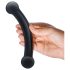 / GLAS - Glas Doppeldildo (schwarz)