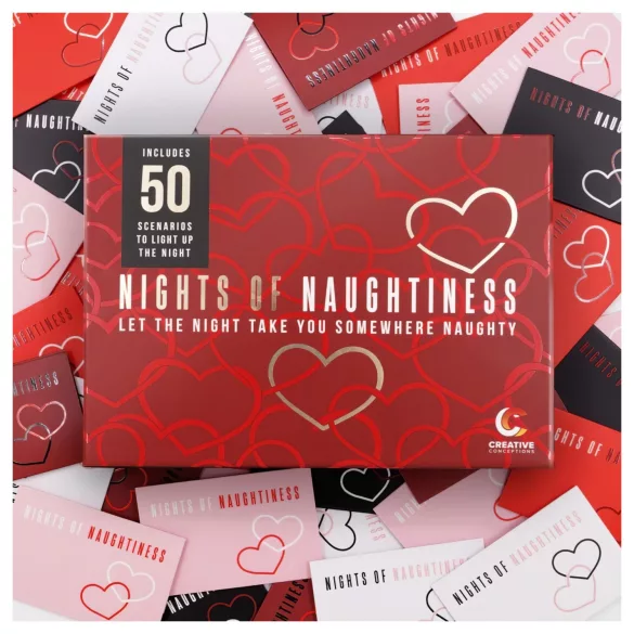 FIFTY NIGHTS OF NAUGHTINESS - erotisches Gesellschaftsspiel (auf Englisch)