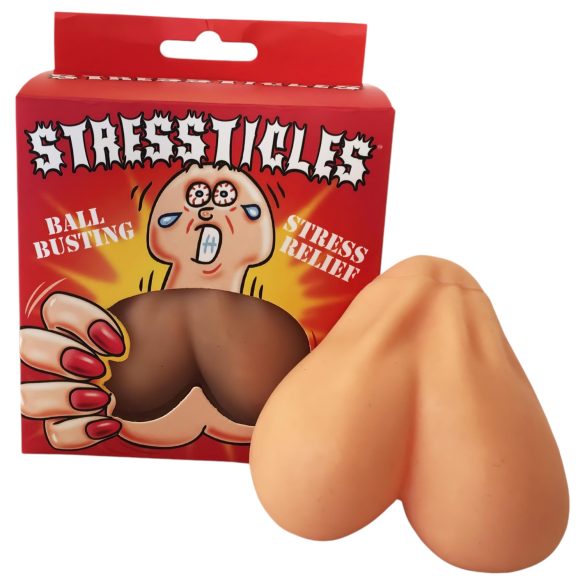 Stressticles - Stressball - Hoden (natur)