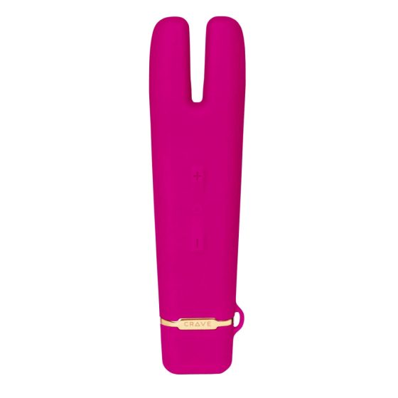 Crave Duet Flex - wiederaufladbarer Klitoris-Vibrator (rosa)