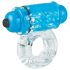 Screaming Color Pop - Vibrations-Penisring (transparent-blau)