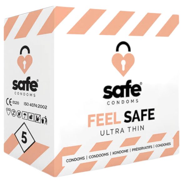 SAFE Feel Safe - Dünnes Kondom (5 Stk.)