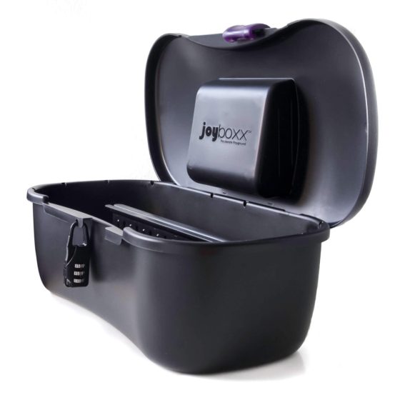 JOYBOXXX - hygienische Aufbewahrungsbox (schwarz)