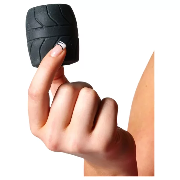 SilaSkin Hodenring und Strecker (schwarz)