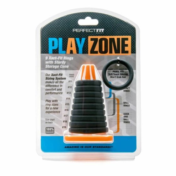 Play Zone - Penis-, Hodenring und Dehner Set (9 Stück)