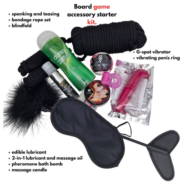 Gesellschaftsspiel Zubehörpaket - Anfänger (9-teilig)