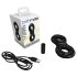Bathmate Vibe Ring Acht - Akku-vibratorischer Penisring (schwarz)