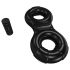 Bathmate Vibe Ring Acht - Akku-vibratorischer Penisring (schwarz)