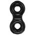 Bathmate Vibe Ring Acht - Akku-vibratorischer Penisring (schwarz)