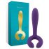 Rianne Duo - Wasserdichter, Wiederaufladbarer Paarvibrator (Lila)