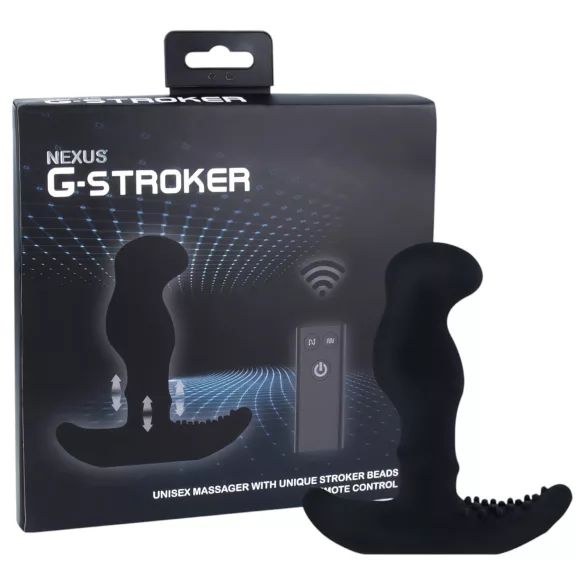 Nexus G-Stroker - Ferngesteuerter Prostatavibrator (Schwarz)