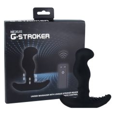   Nexus G-stroker - Fernbedienbarer Prostata-Vibrator (schwarz)
