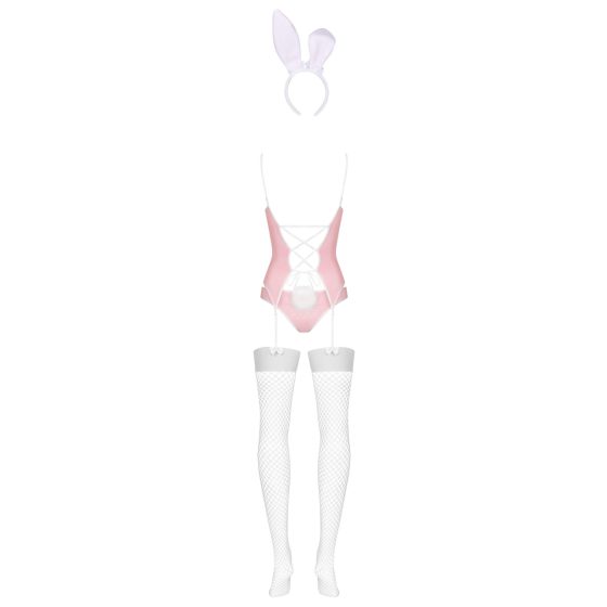 Obsessive - Häschen Mädchen Kostüm (rosa) - L/XL