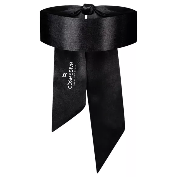Obsessive Augenbinde - Bondage-Schal (schwarz)