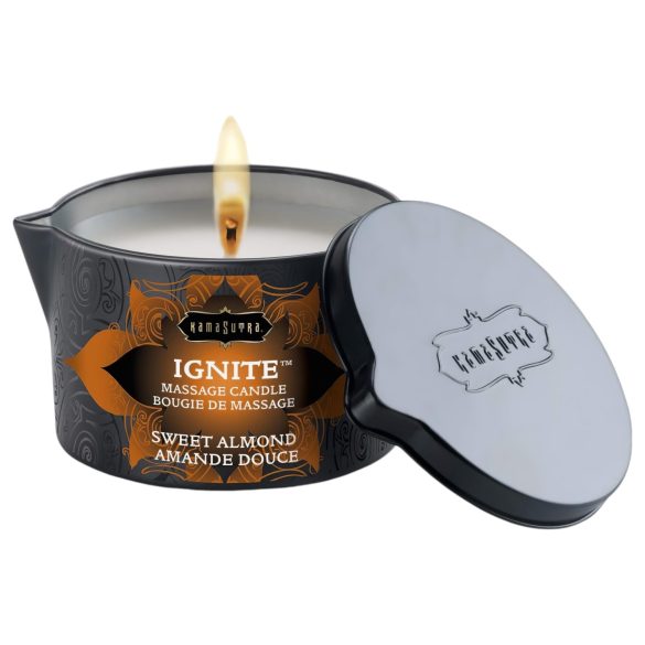 Kama Sutra - vegane Massagenkerze - Süße Mandel (170g)
