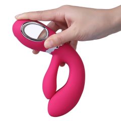   Nomi Tang Wild Rabbit 2 - Akkubetriebener G-Punkt Vibrator mit Klitorisaufsatz (rosa)