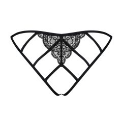   Obsessive Miamor - Mesh Open Lace Damenunterwäsche (schwarz)