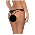 Obsessive Picantina - Doppelriemen Damen-Slip (schwarz)