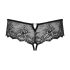Obsessive Merossa - Glamouröse, Offene Damen-String - Schwarz