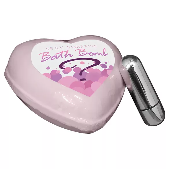 Kheper Games - Badebombe mit verstecktem Mini-Vibrator (Champagner-Erdbeer)