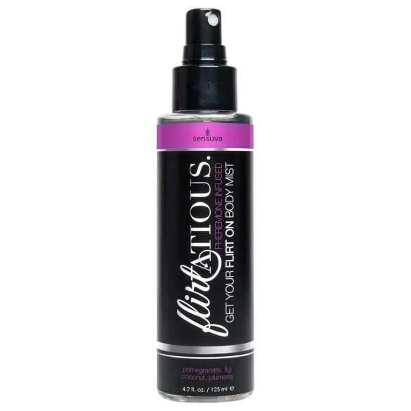 Sensuva Flirtatious - Pheromon Körperspray - Granatapfel-Kokos (125ml)