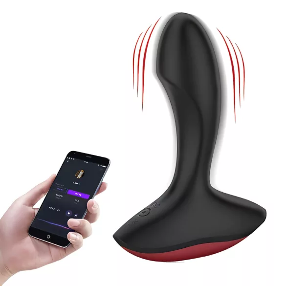 Magic Motion Solstice - App-gesteuerter Prostatavibrator für Männer (schwarz)