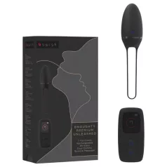 B SWISH Premium - Wiederaufladbares, Funk-Vibro-Ei (schwarz)
