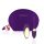 Rianne Essentials Pulsy - Wiederaufladbares, kabelloses Vibro-Ei (Lila)