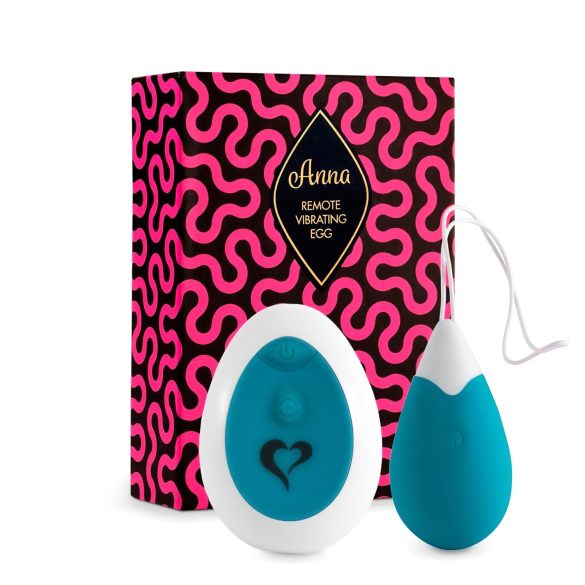 FEELZTOYS Anna - Wiederaufladbares, kabelloses Vibrations-Ei (grün)