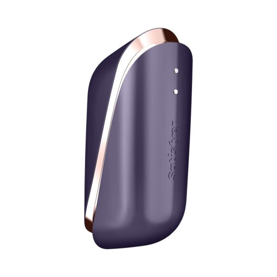 Satisfyer Traveler - tragbarer batteriebetriebener Klitorisstimulator (schwarz-weiß)