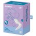 Satisfyer Pro 4 Paare - Akku Luftdruck Paarvibrator (Weiß)