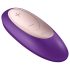 Satisfyer Double Plus Remote - Funkfernbedienung Paarvibrator (Lila)