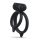B SWISH Bcharmed DUO - Vibrations-Penisring (Schwarz)