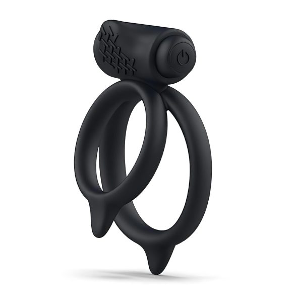 B SWISH Bcharmed DUO - Vibrations-Penisring (Schwarz)