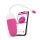 Magic Motion Vini - Smart Vibro-Ei (Rosa-Weiß)