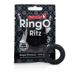 Screaming O Ritz - Silikon-Penisring (schwarz)