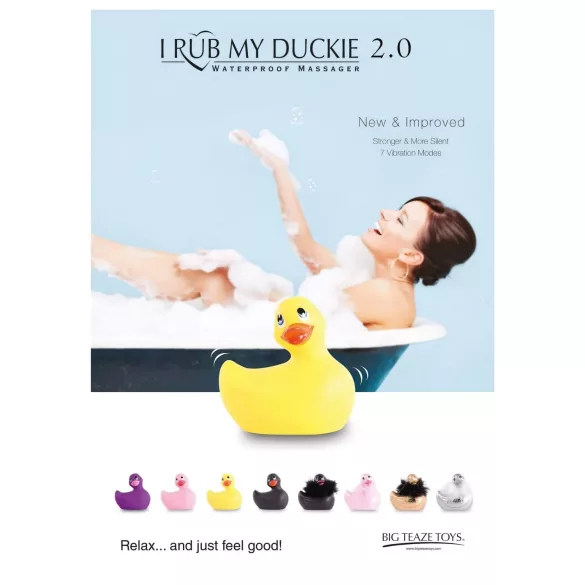 My Duckie 2.0 - Wasserdichter Klitoris Vibrator (Pink)