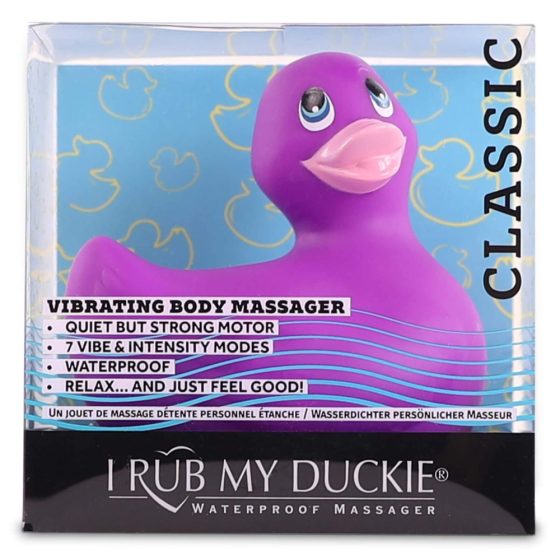 My Duckie Classic 2.0 - verspielte Ente wasserdichter Klitorisvibrator (lila)