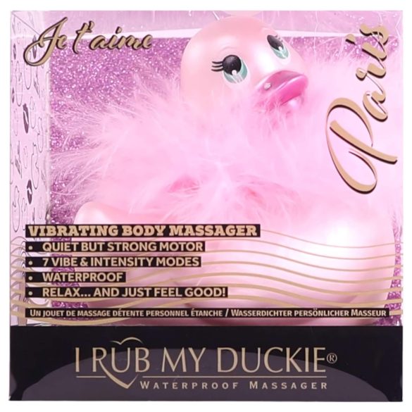 My Duckie Paris 2.0 - wasserdichter Duck-Klitorisschmeichler (pink)