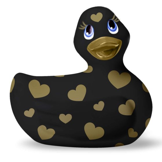 Mein Duckie Romance 2.0 - Ente wasserdichte Klitorisvibrator (schwarz-gold)