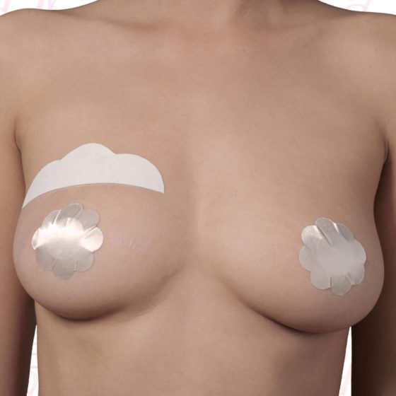 Bye Bra A-C - unsichtbares Brusthebeband - Pink (3 Paar)