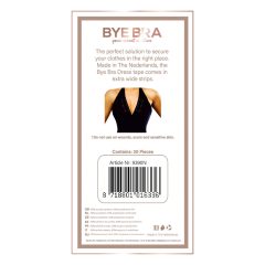 Bye Bra - Doppelseitiges Klebeband für Kleidung (20 Stück)
