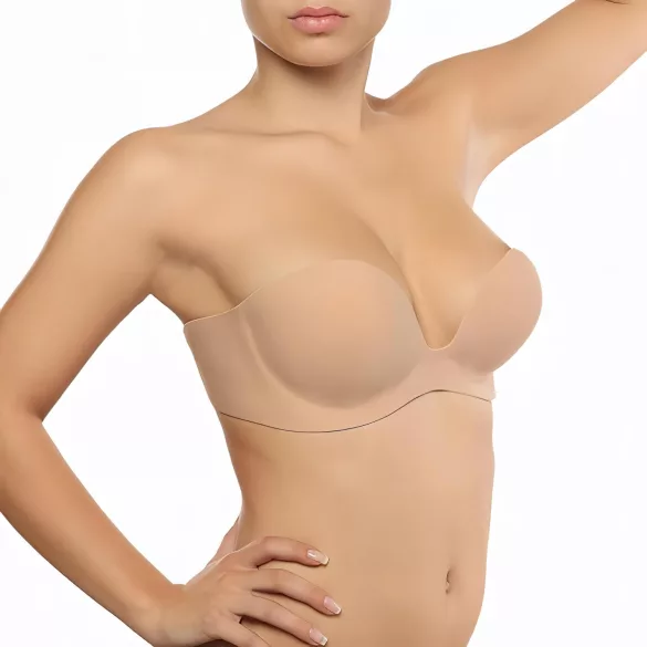 Bye Bra Gala B - unsichtbarer Push-up-BH (nude)