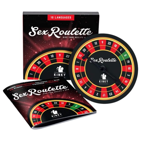 Sex Roulette Kinky - Erotik Gesellschaftsspiel (in 10 Sprachen)