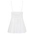 Obsessive 810-BAB-2 - Spitzen-Babydoll & String (Weiß)