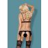 Obsessive 810-SEG-1 - Spitzen Dessous-Set (schwarz)