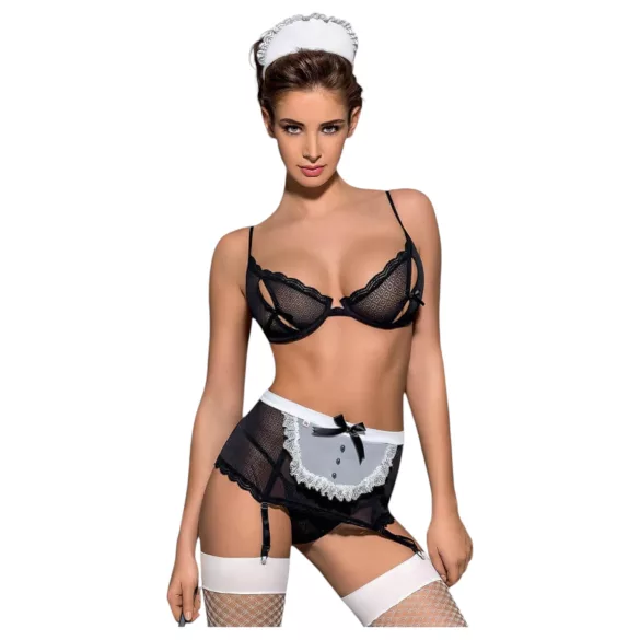 Obsessive Maidme - sexy Zimmermädchen-Set (6-teilig) - L/XL