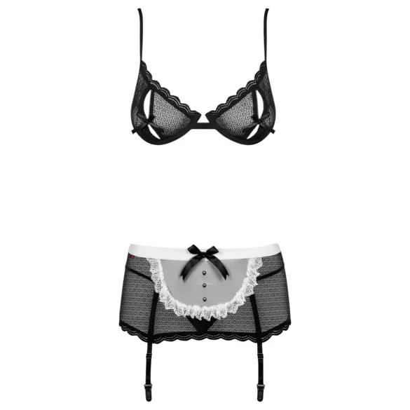 Obsessive Maidme - sexy Zimmermädchen-Set (6-teilig) - L/XL
